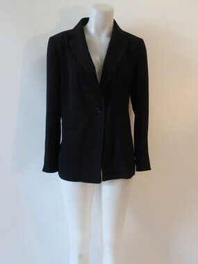 Womens Stills Black One Button Blazer 14